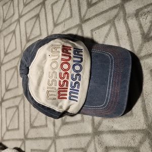 Missouri Baseball Hat Adjustable Unisex